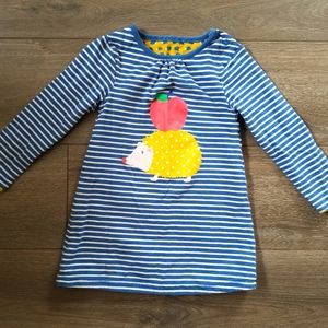 Striped reversible dress Baby Boden size 2-3